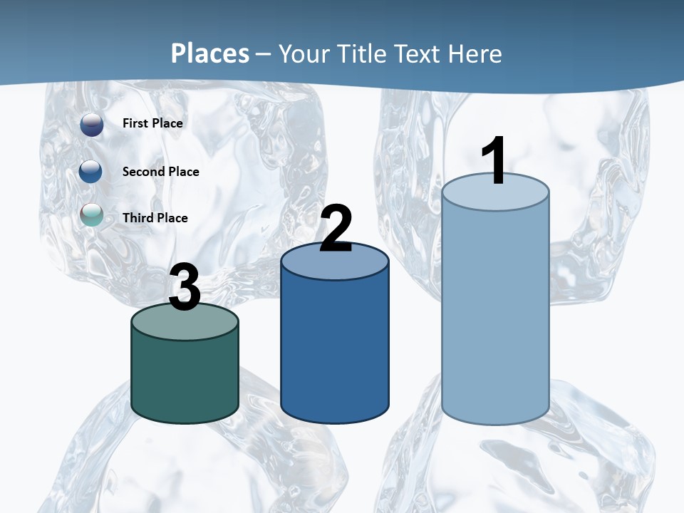 Drip Clear Square PowerPoint Template