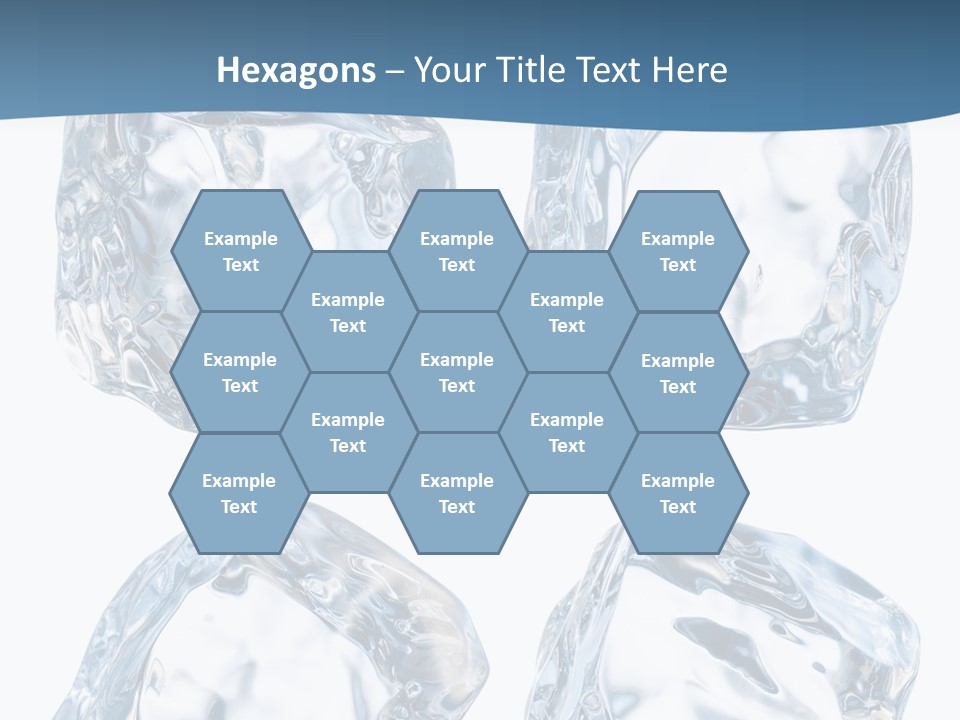 Drip Clear Square PowerPoint Template