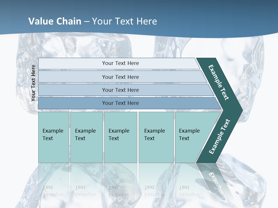 Drip Clear Square PowerPoint Template