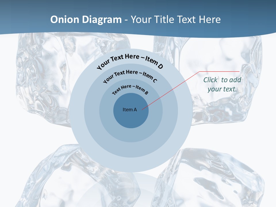 Drip Clear Square PowerPoint Template