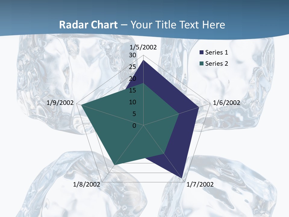Drip Clear Square PowerPoint Template