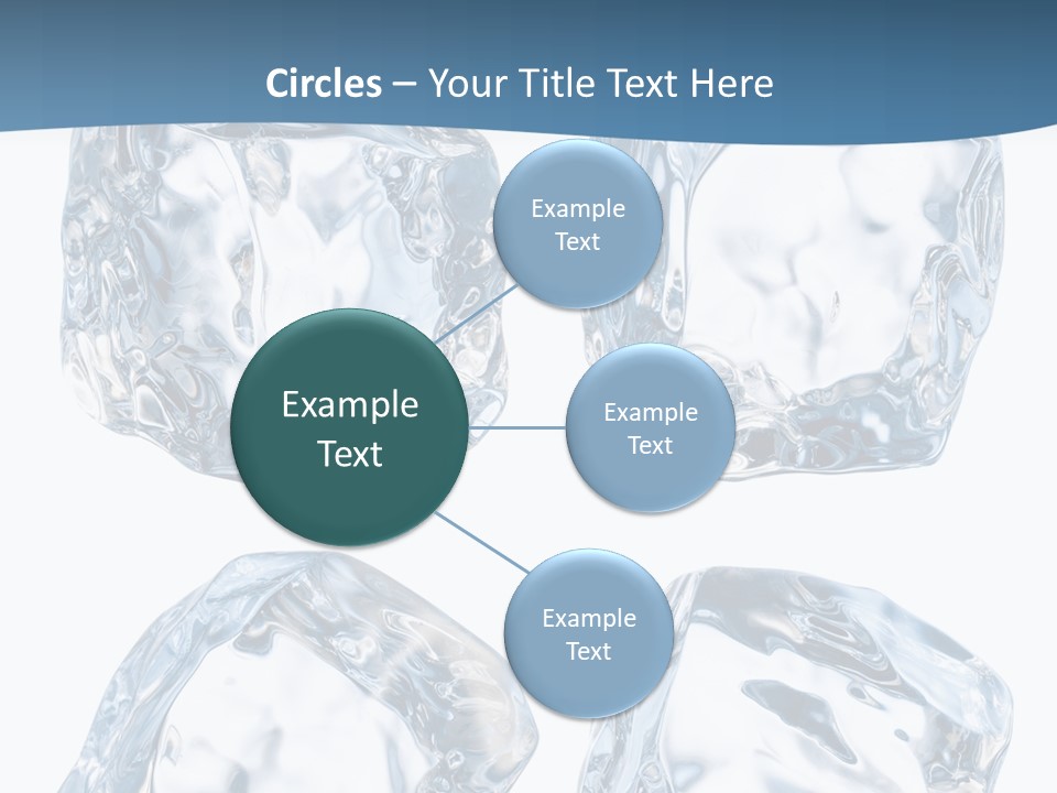 Drip Clear Square PowerPoint Template