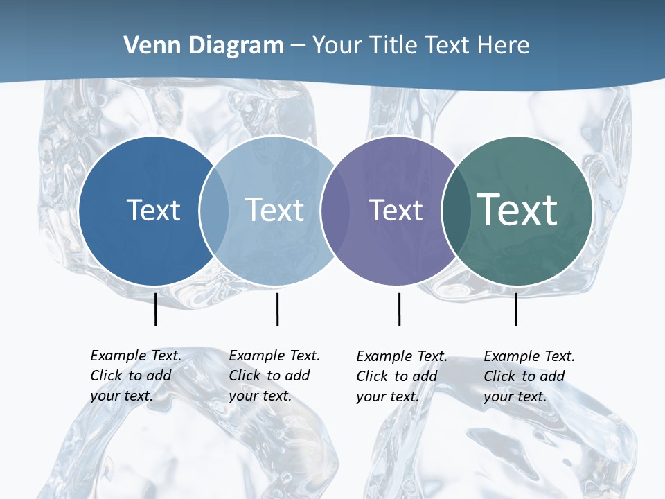 Drip Clear Square PowerPoint Template