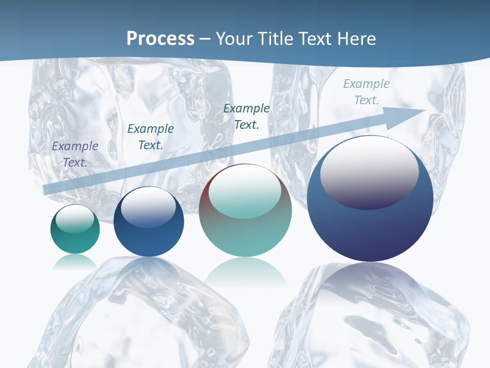 Drip Clear Square PowerPoint Template