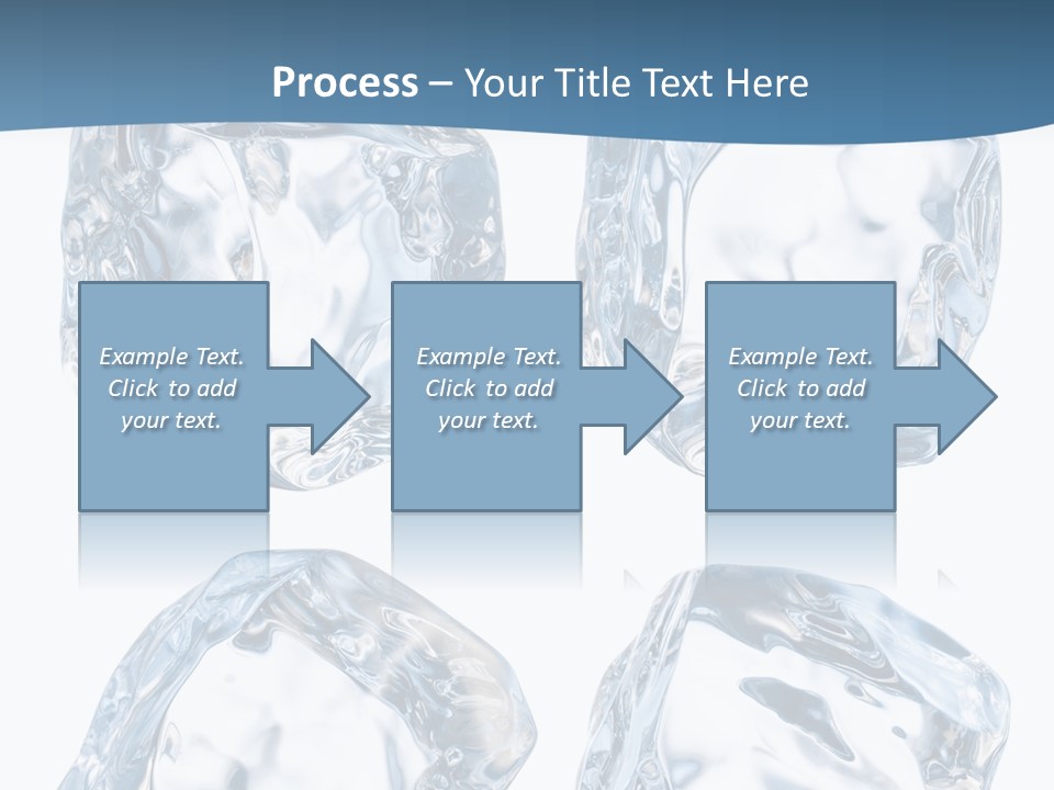 Drip Clear Square PowerPoint Template