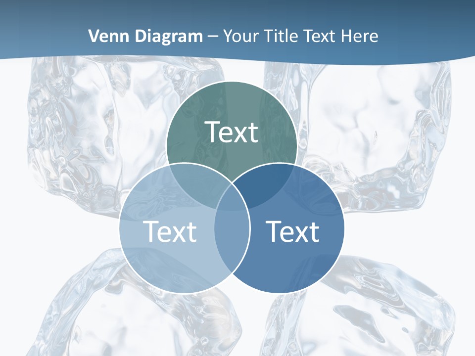 Drip Clear Square PowerPoint Template