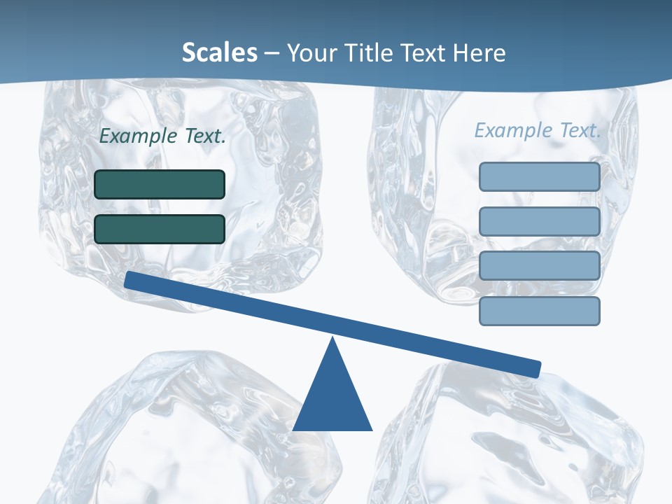 Drip Clear Square PowerPoint Template