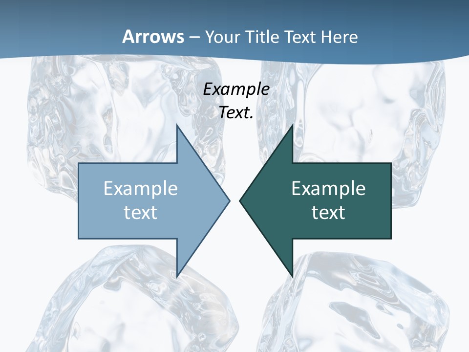 Drip Clear Square PowerPoint Template