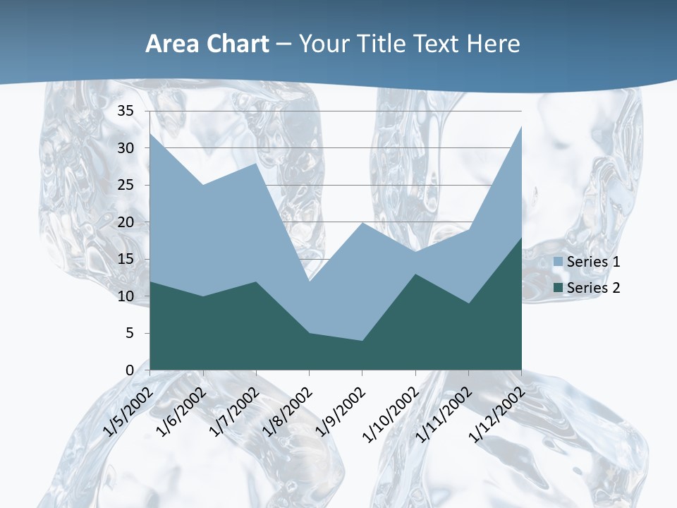 Drip Clear Square PowerPoint Template