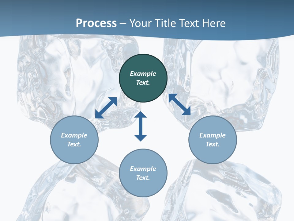 Drip Clear Square PowerPoint Template