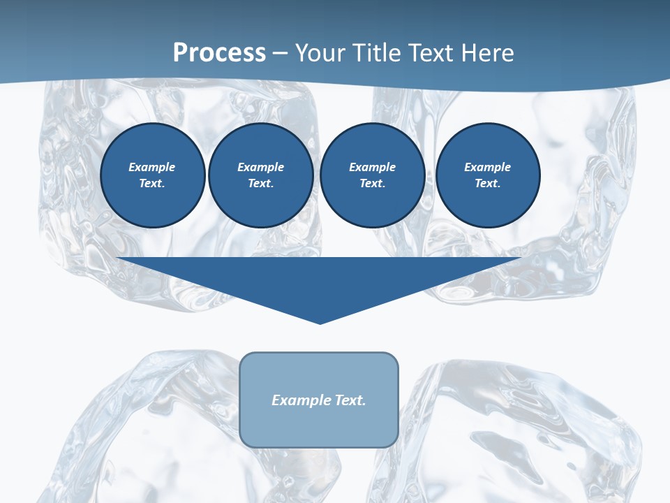 Drip Clear Square PowerPoint Template