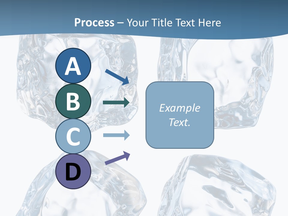 Drip Clear Square PowerPoint Template