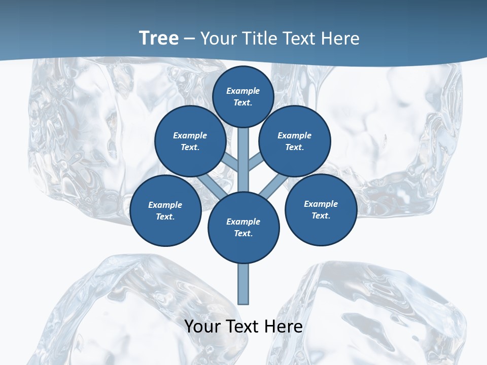 Drip Clear Square PowerPoint Template