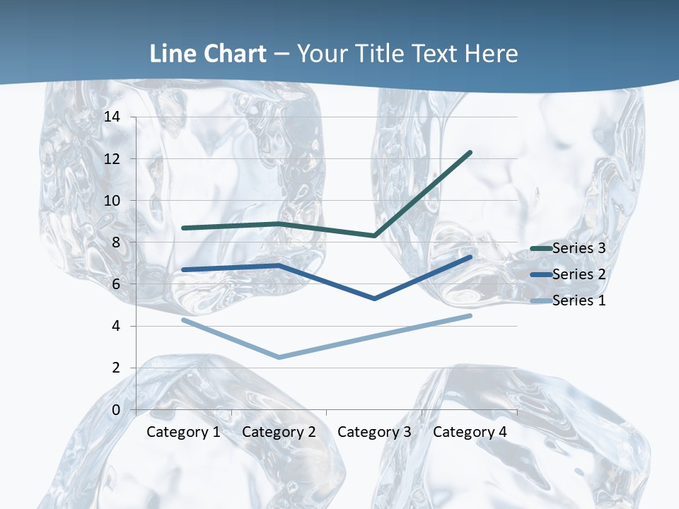 Drip Clear Square PowerPoint Template
