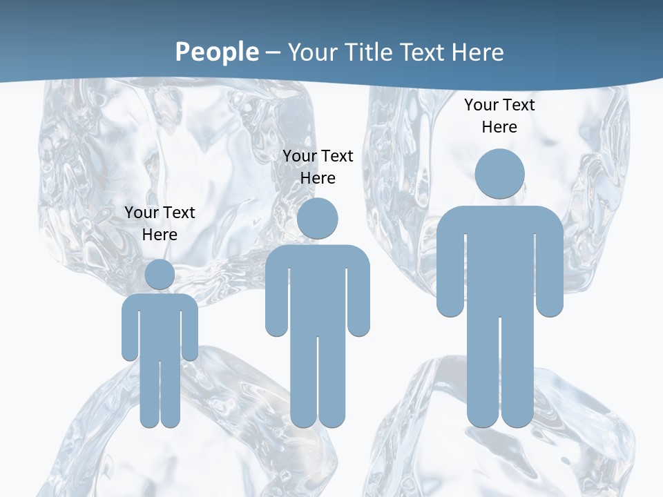 Drip Clear Square PowerPoint Template