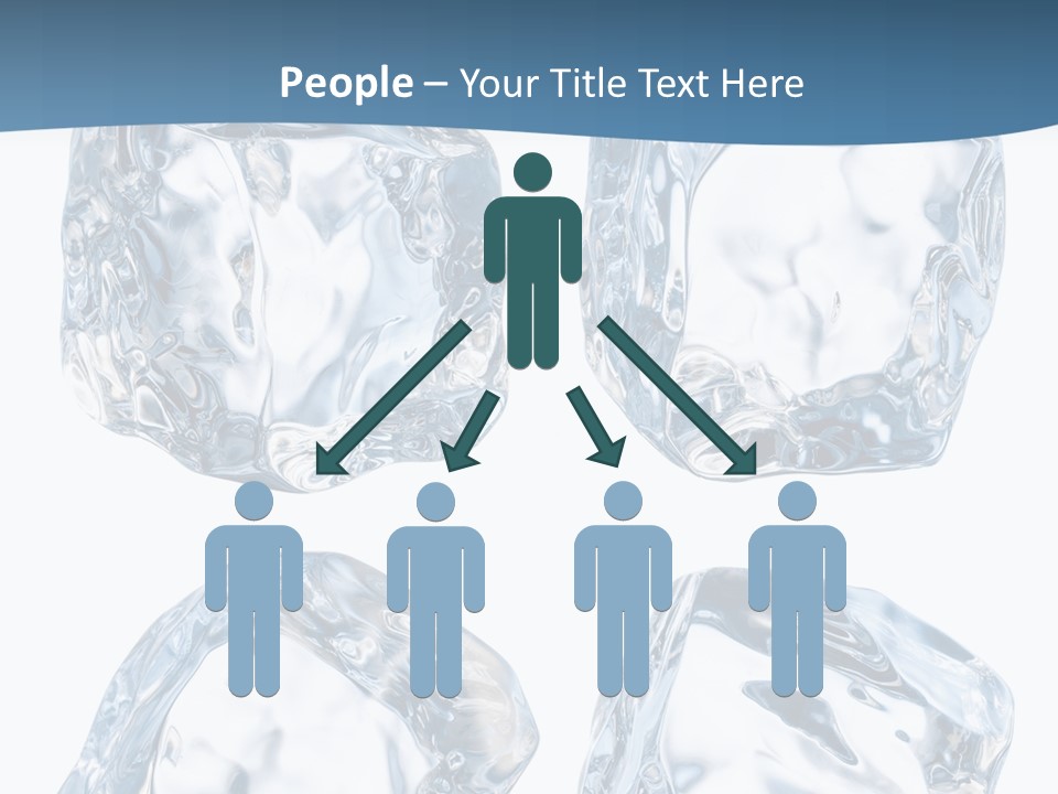 Drip Clear Square PowerPoint Template
