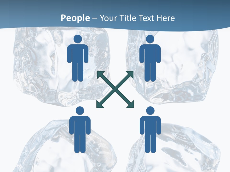 Drip Clear Square PowerPoint Template