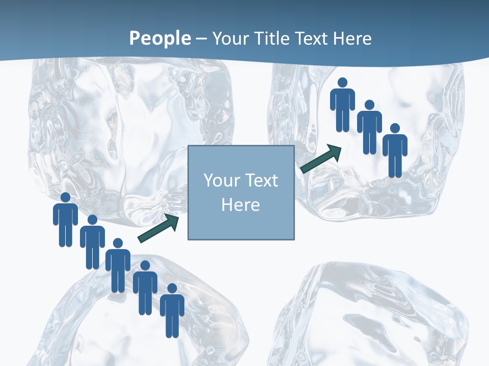 Drip Clear Square PowerPoint Template