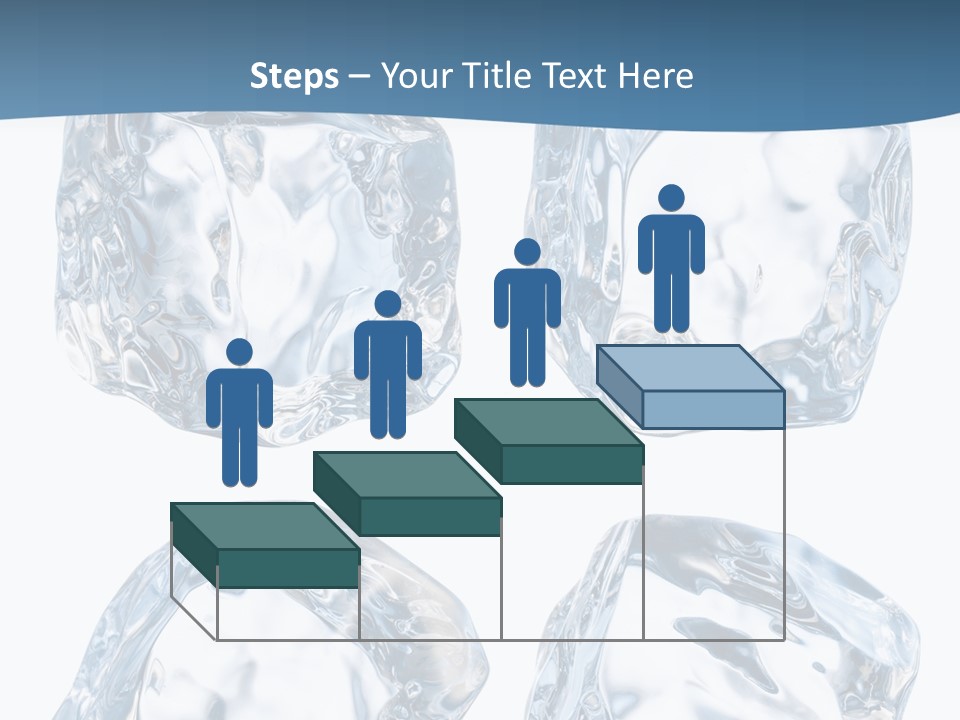 Drip Clear Square PowerPoint Template