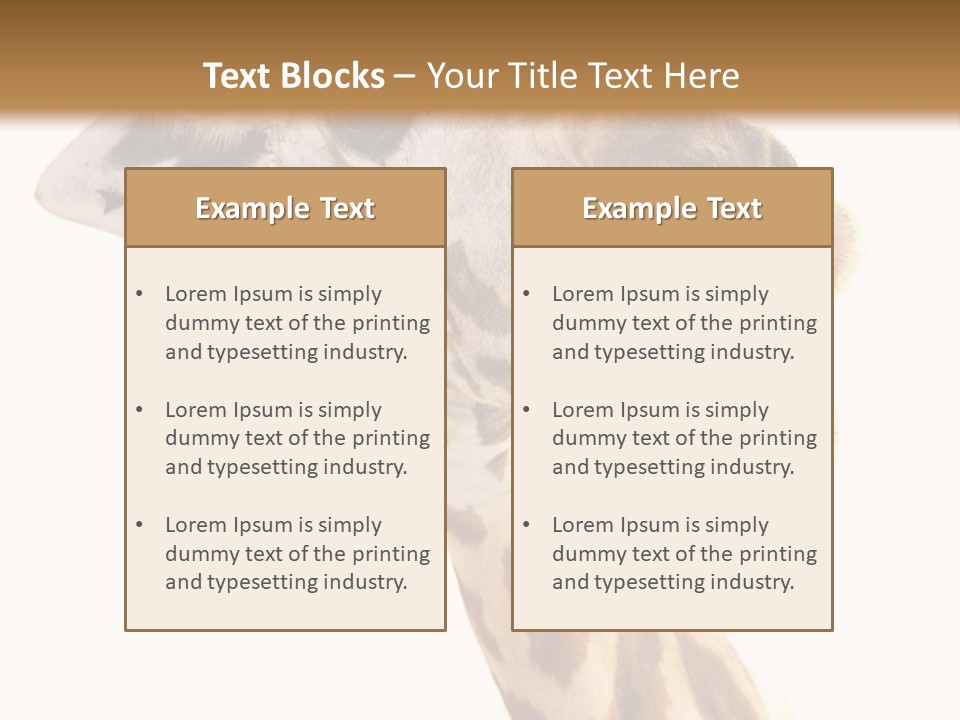 Wildlife Wild Animal Animal PowerPoint Template