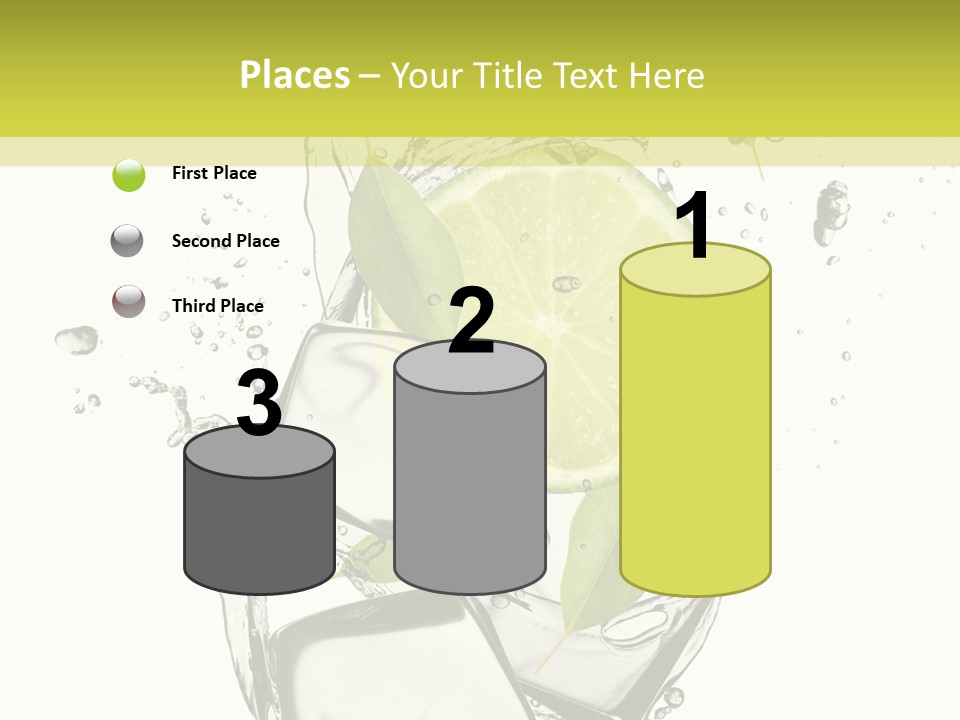Stack Refrigerate Splash PowerPoint Template