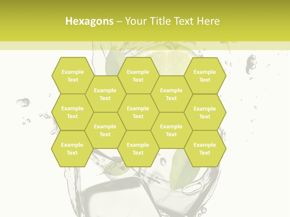 Stack Refrigerate Splash PowerPoint Template