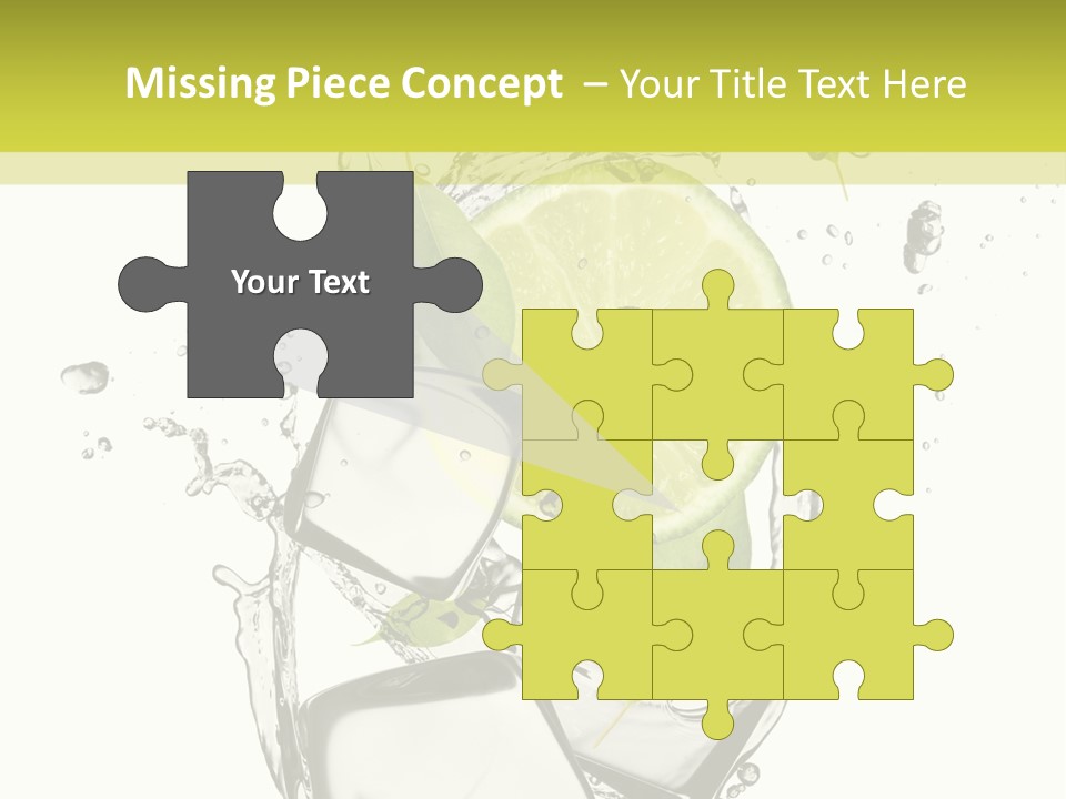 Stack Refrigerate Splash PowerPoint Template