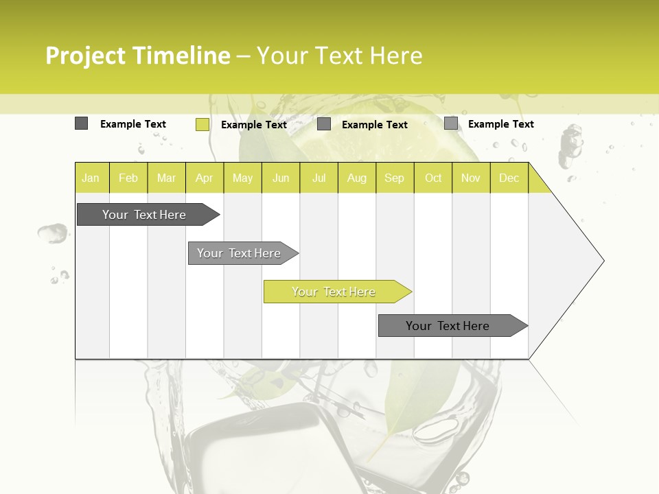 Stack Refrigerate Splash PowerPoint Template