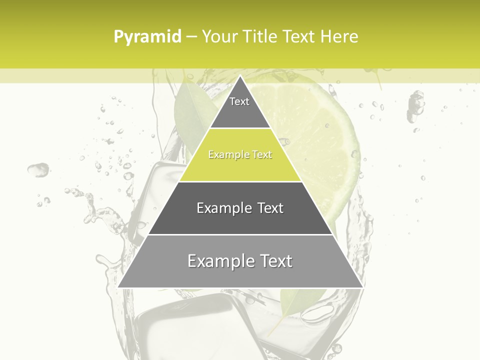 Stack Refrigerate Splash PowerPoint Template