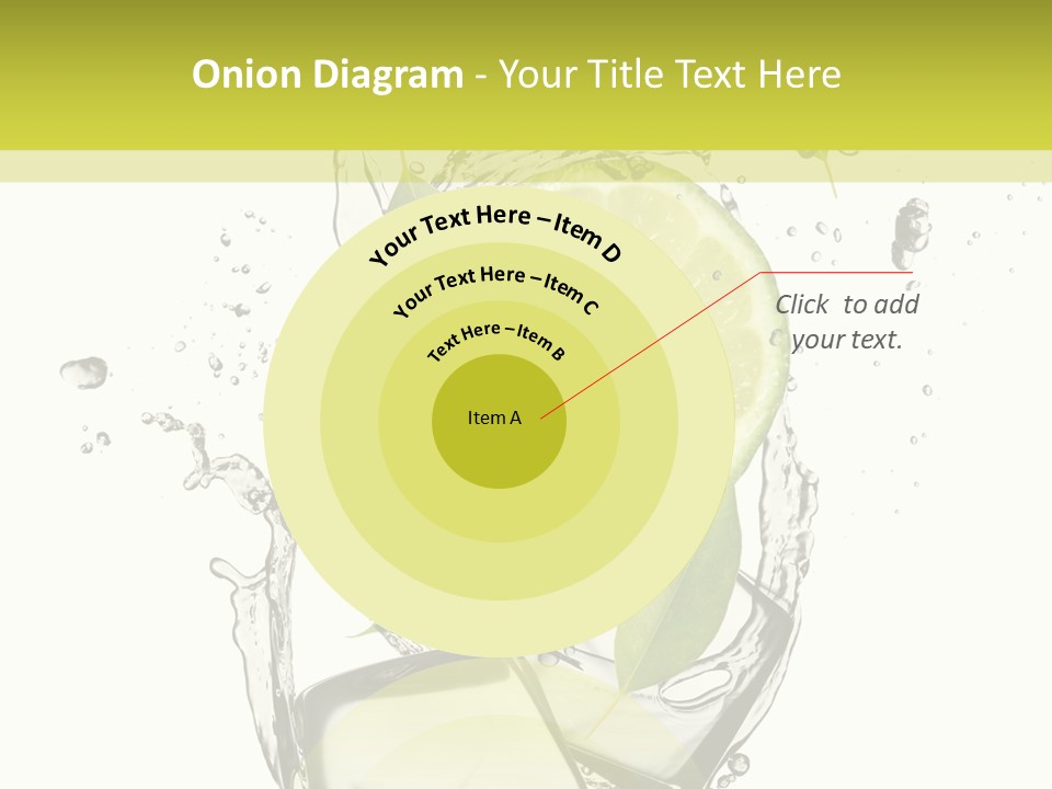 Stack Refrigerate Splash PowerPoint Template