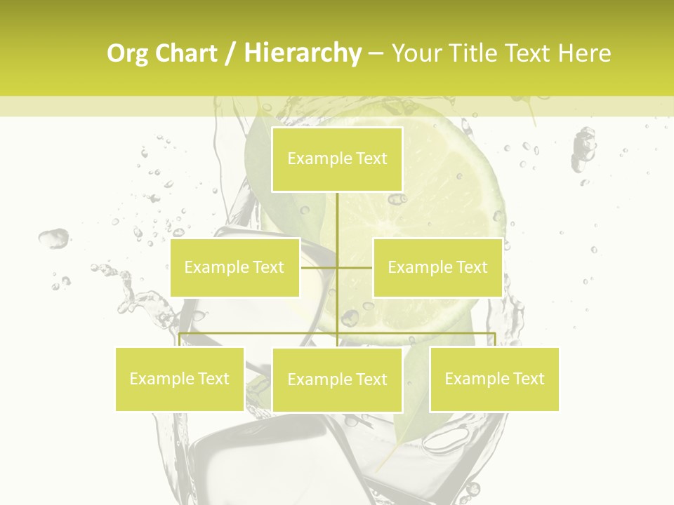 Stack Refrigerate Splash PowerPoint Template