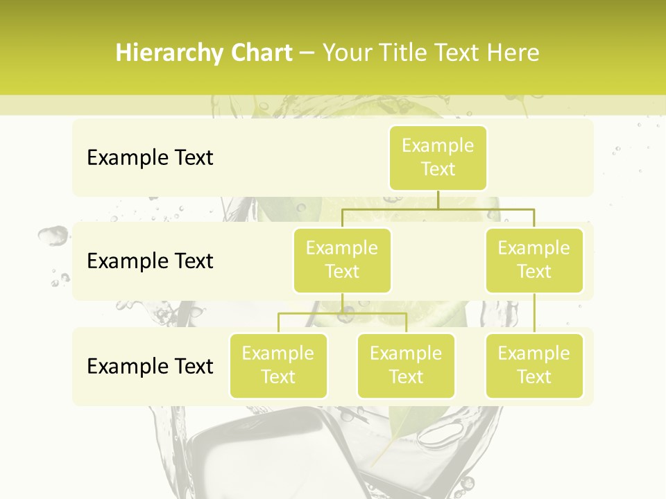 Stack Refrigerate Splash PowerPoint Template
