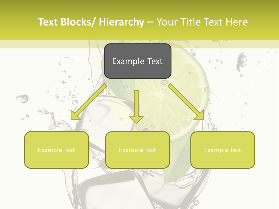 Stack Refrigerate Splash PowerPoint Template
