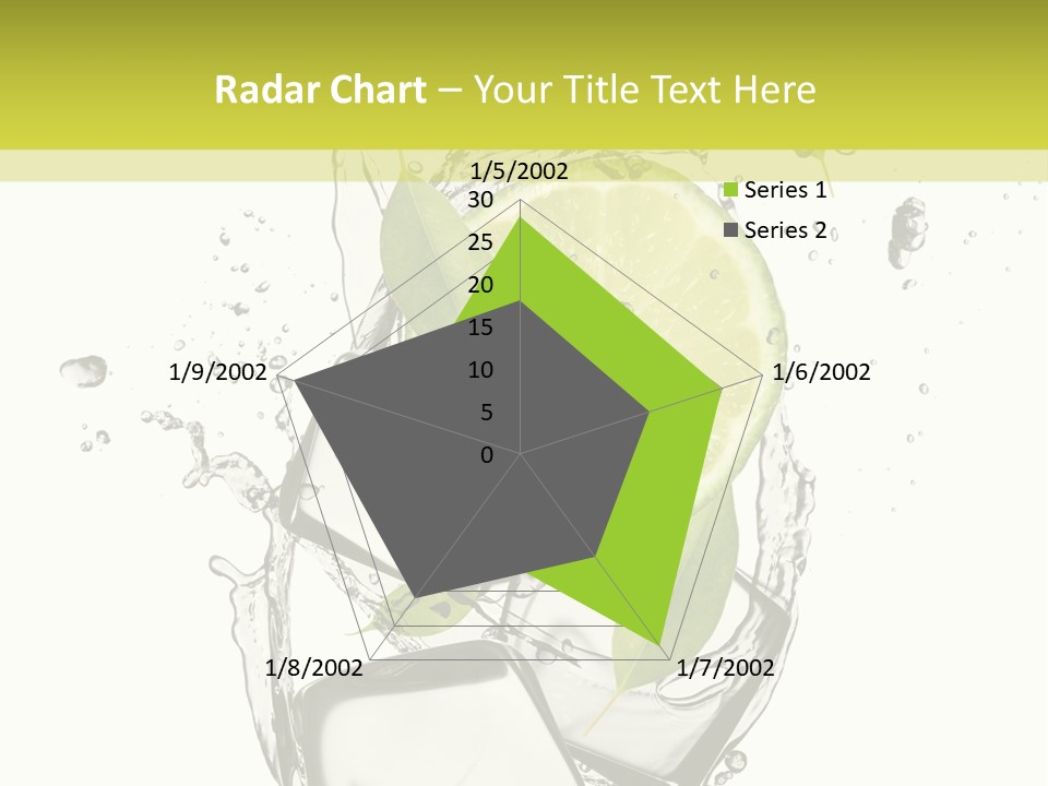 Stack Refrigerate Splash PowerPoint Template