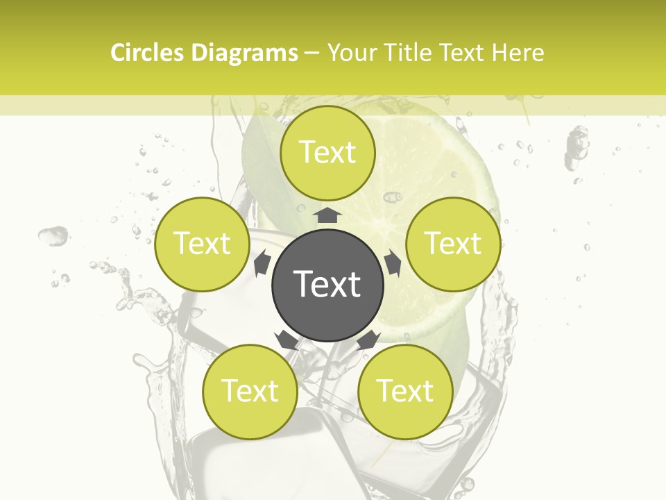 Stack Refrigerate Splash PowerPoint Template