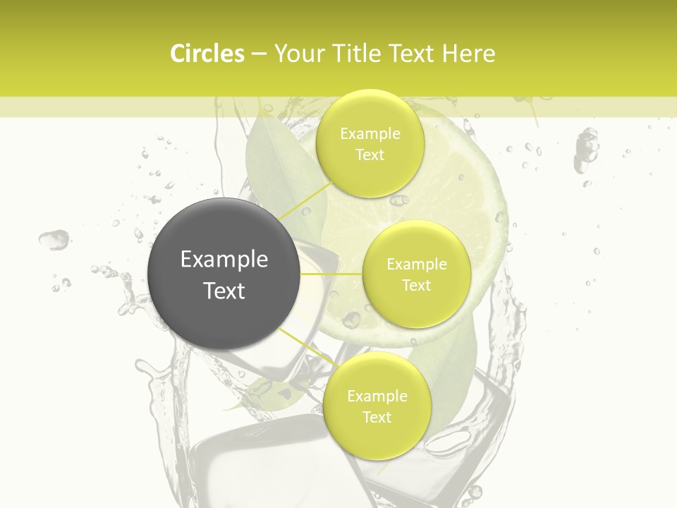 Stack Refrigerate Splash PowerPoint Template