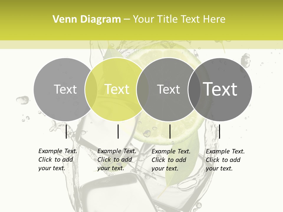 Stack Refrigerate Splash PowerPoint Template