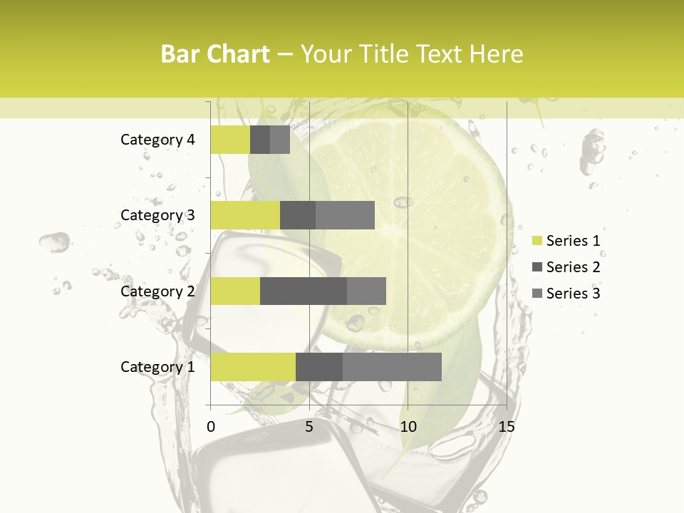 Stack Refrigerate Splash PowerPoint Template