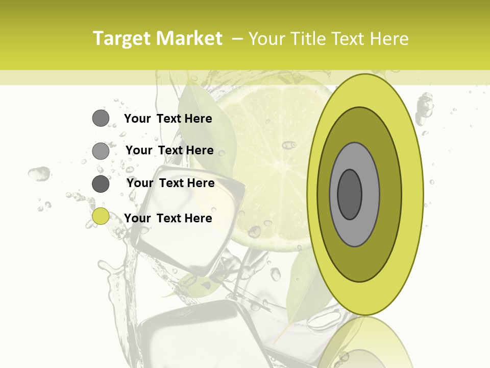 Stack Refrigerate Splash PowerPoint Template