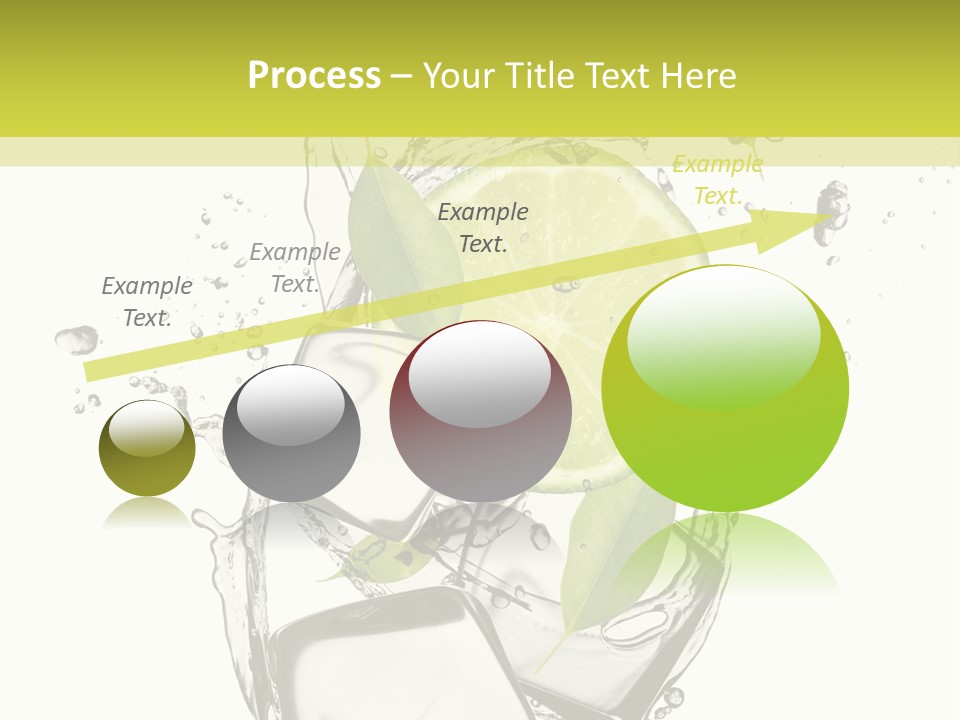 Stack Refrigerate Splash PowerPoint Template