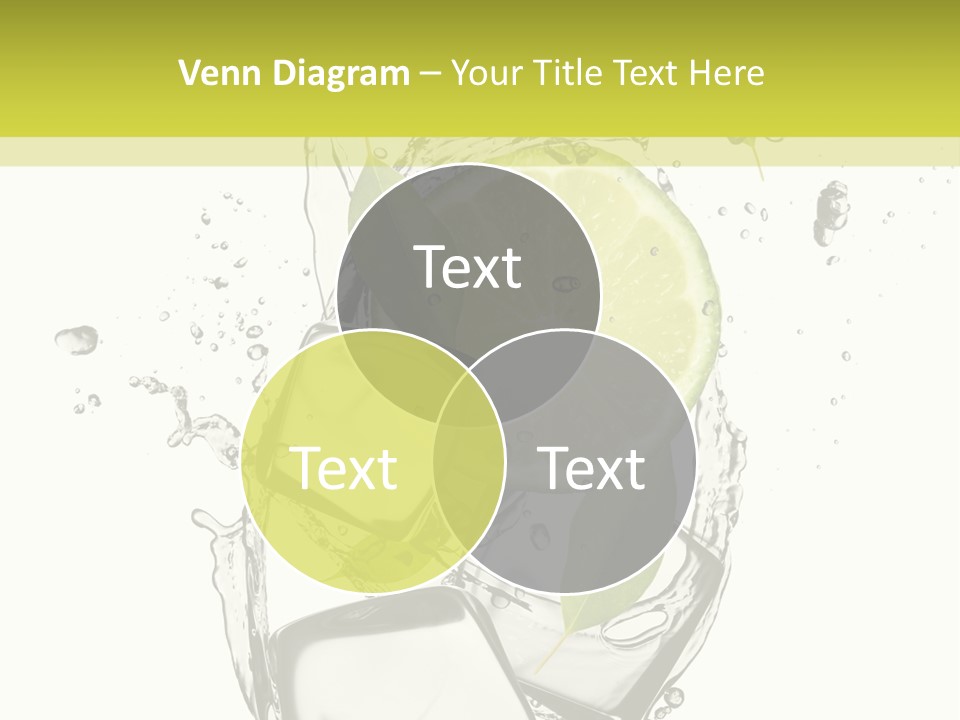 Stack Refrigerate Splash PowerPoint Template