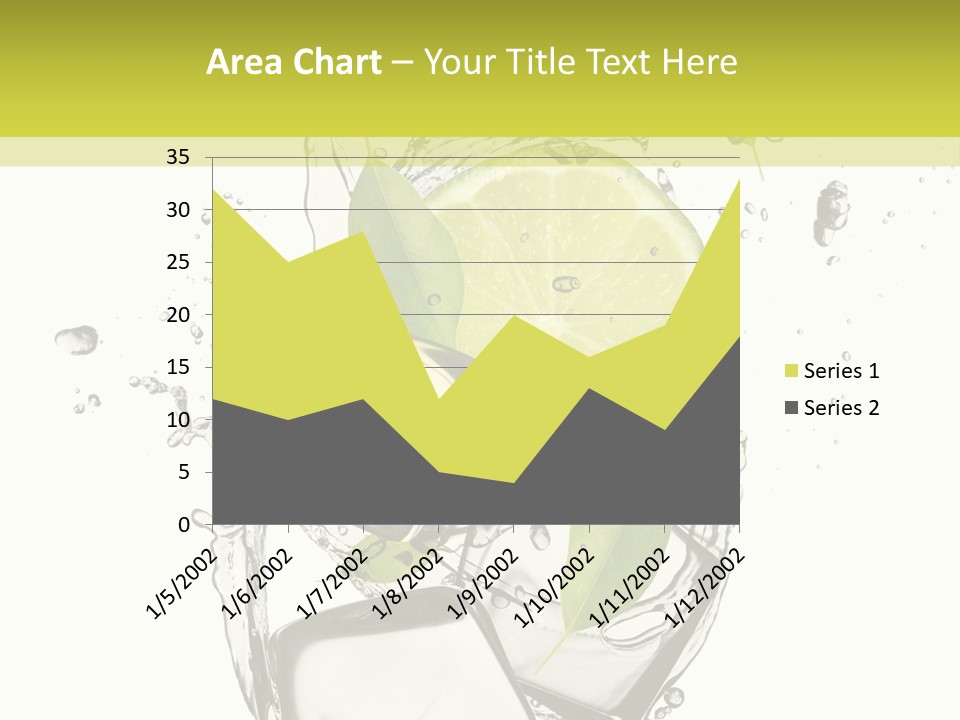 Stack Refrigerate Splash PowerPoint Template