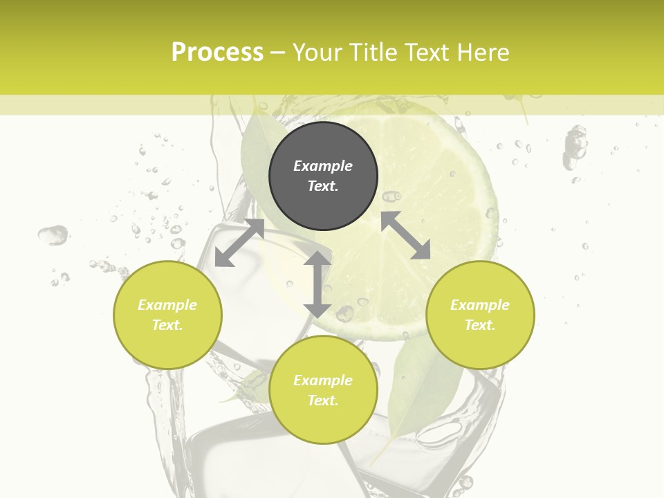 Stack Refrigerate Splash PowerPoint Template