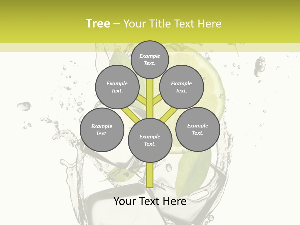 Stack Refrigerate Splash PowerPoint Template