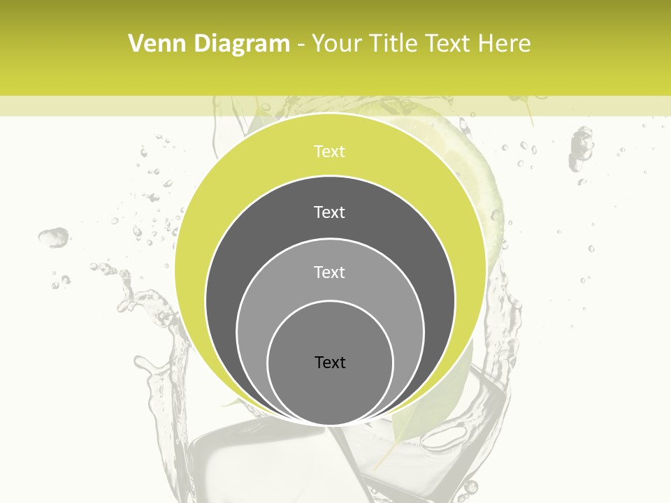 Stack Refrigerate Splash PowerPoint Template