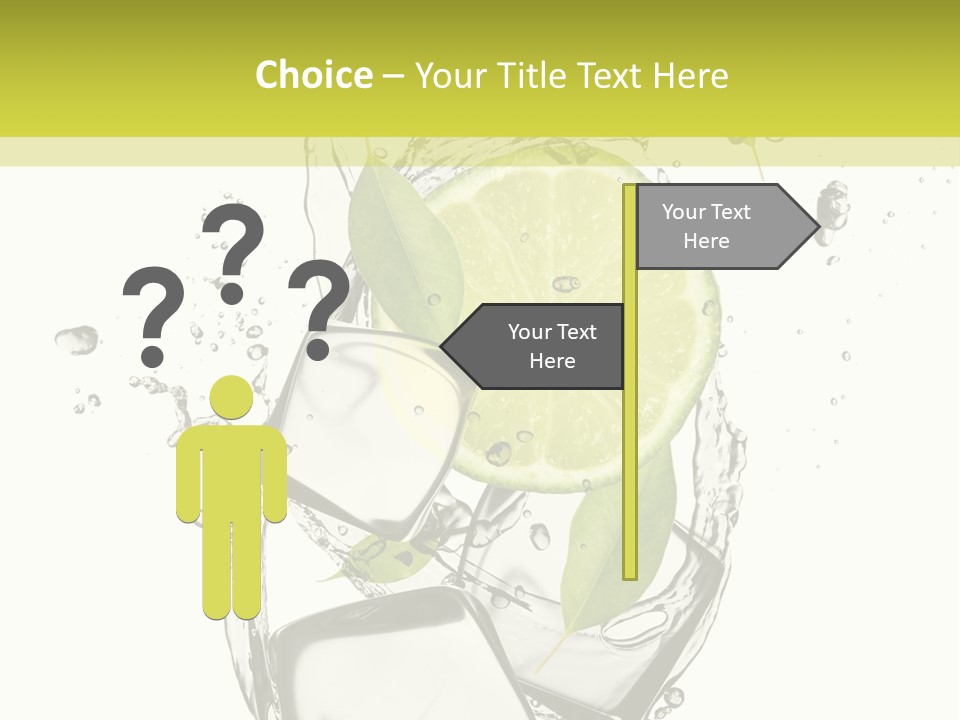 Stack Refrigerate Splash PowerPoint Template