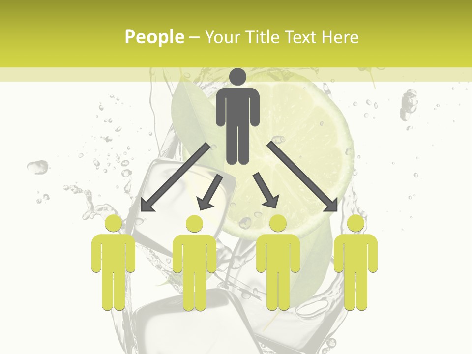 Stack Refrigerate Splash PowerPoint Template