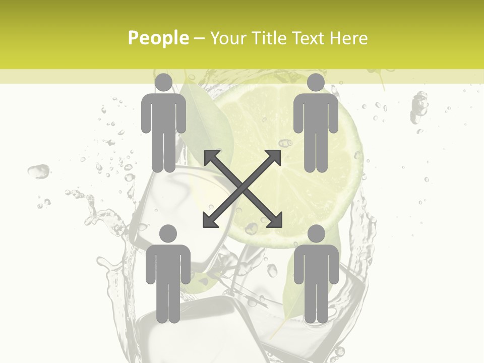 Stack Refrigerate Splash PowerPoint Template