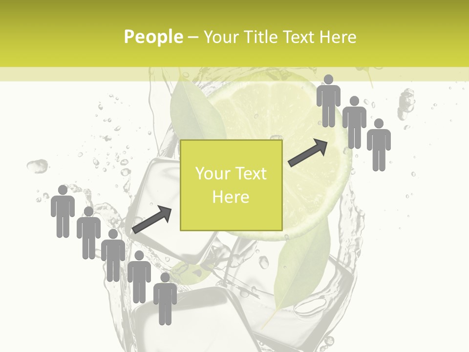 Stack Refrigerate Splash PowerPoint Template