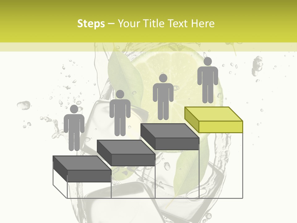 Stack Refrigerate Splash PowerPoint Template